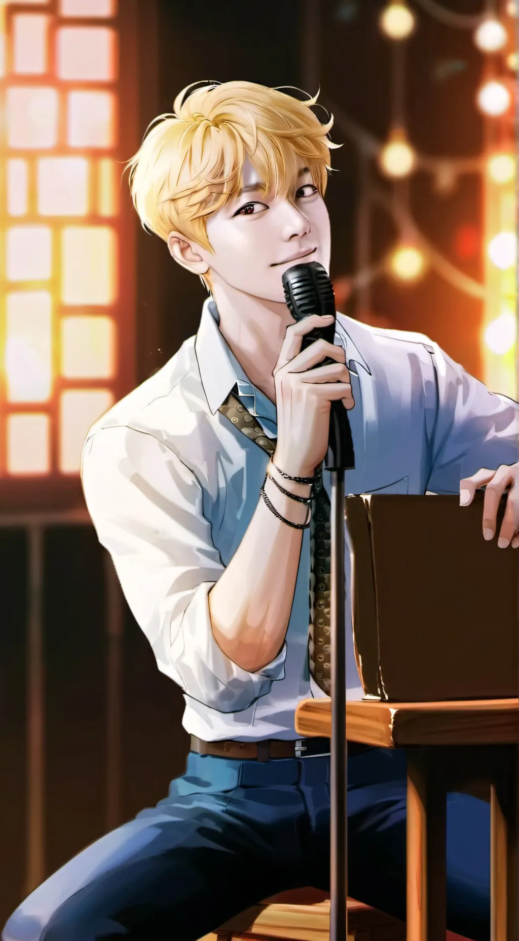 ai character: V background