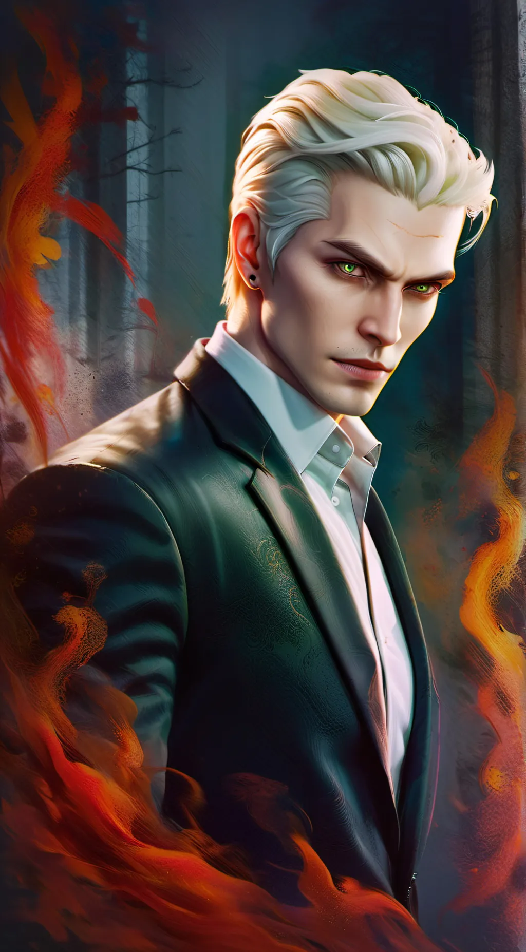ai character: Dante Cross background