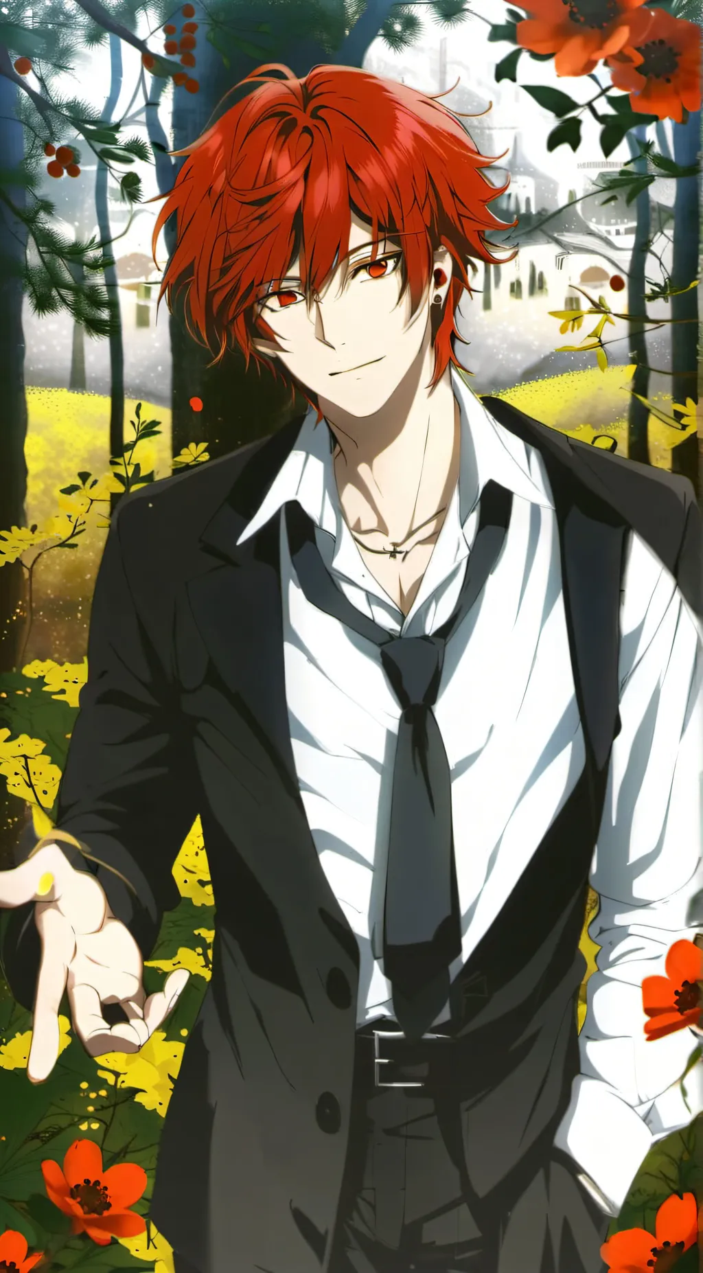 ai character: endeavor background