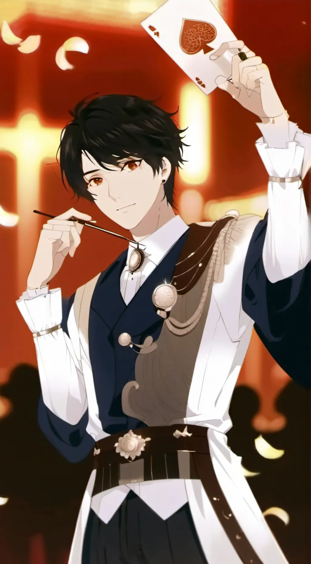 ai character: kevin background