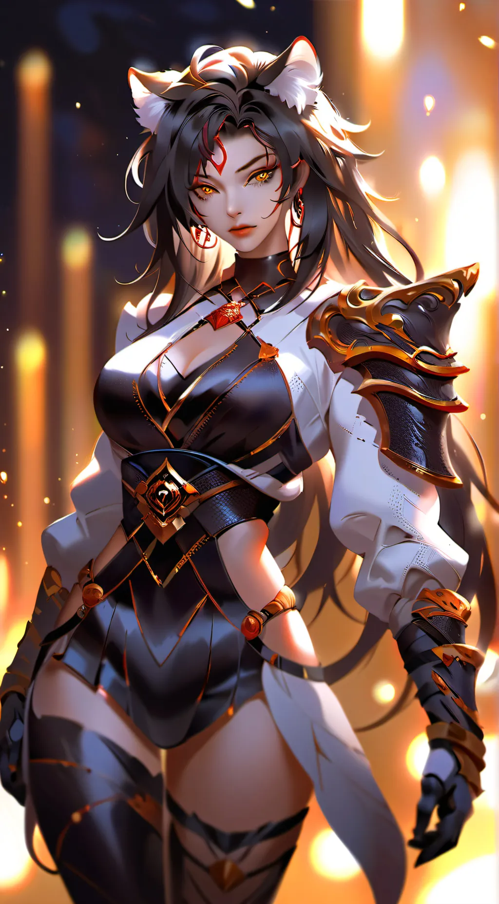 ai character: Luna background