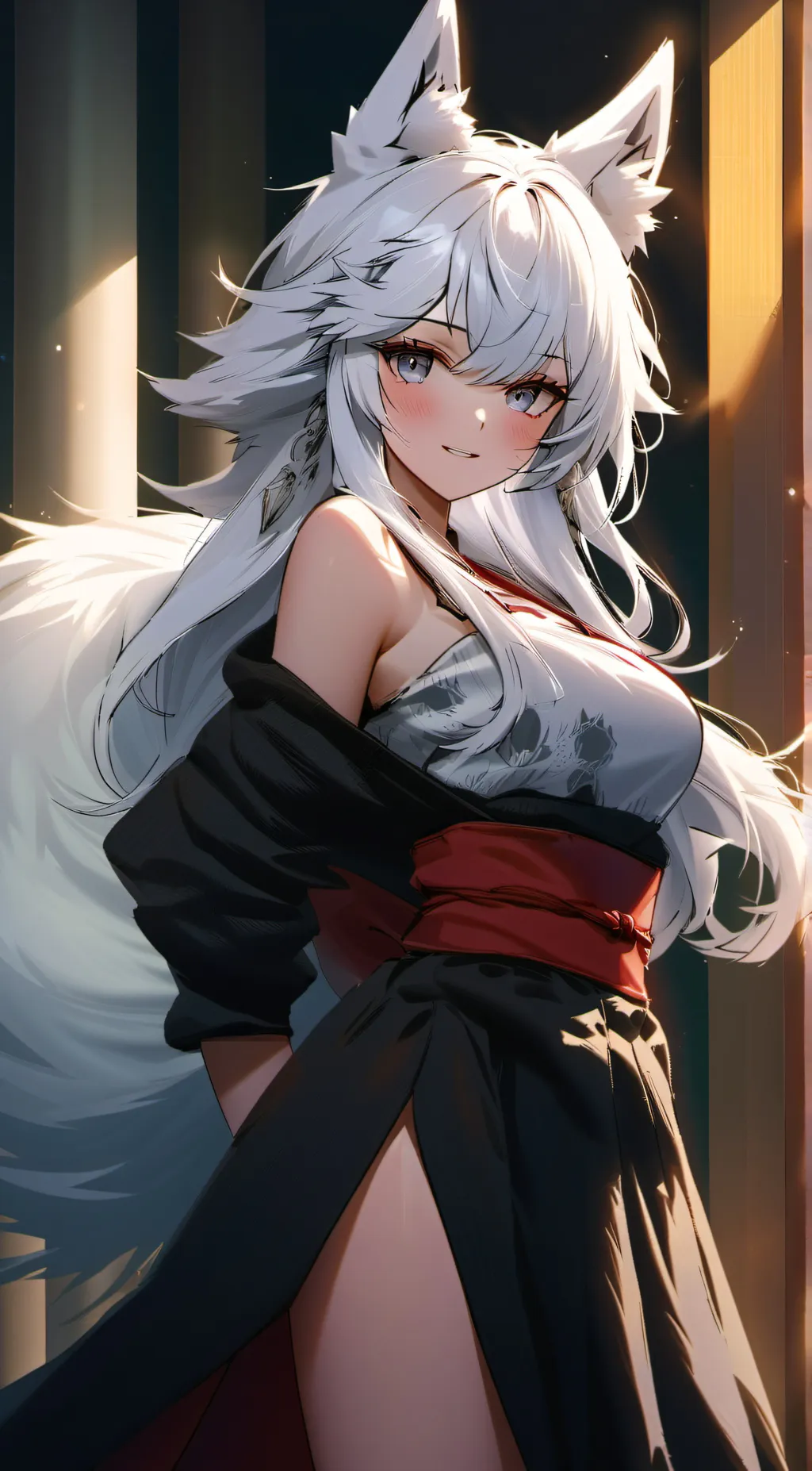 ai character: lily background