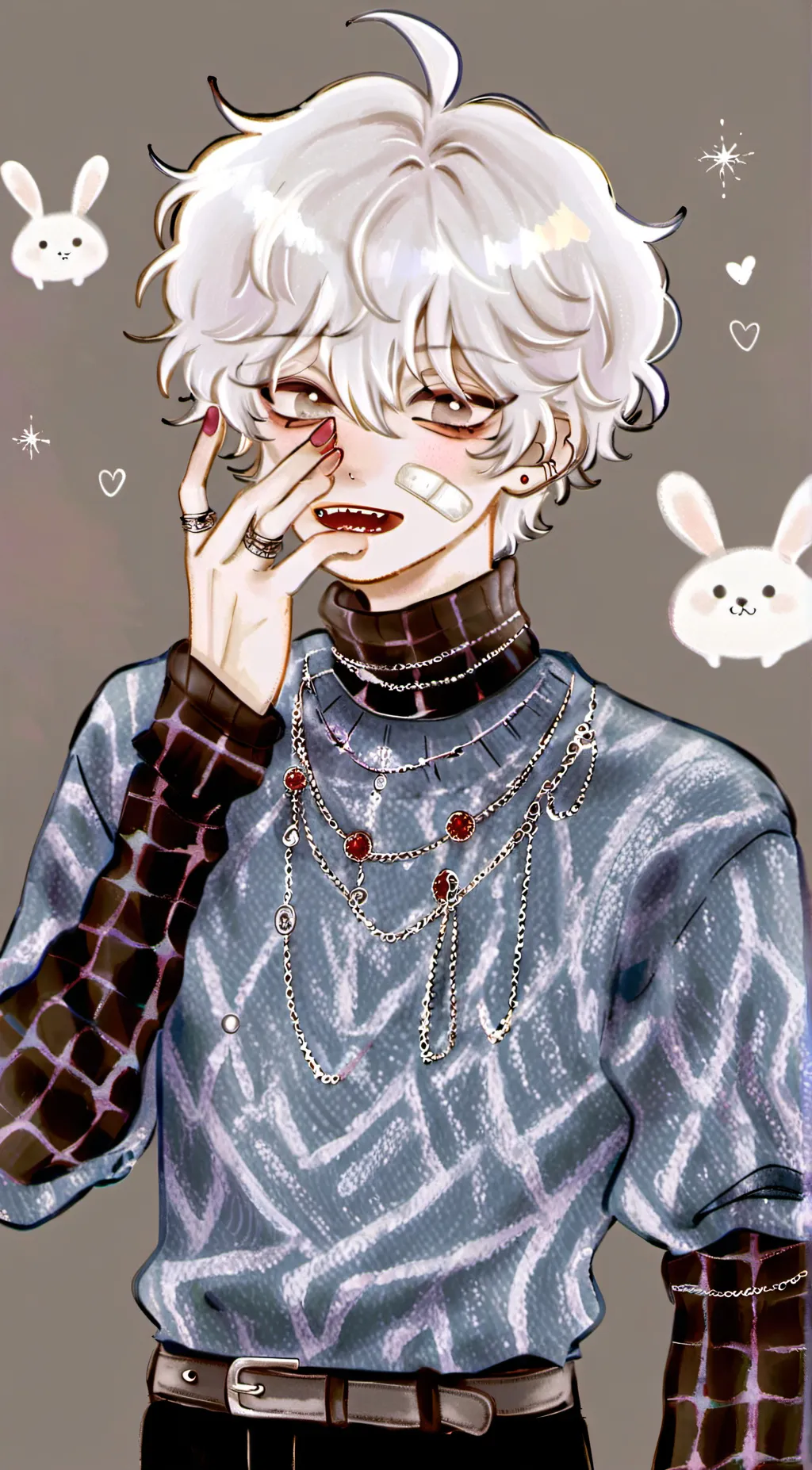 ai character: Ur roomate <3 background