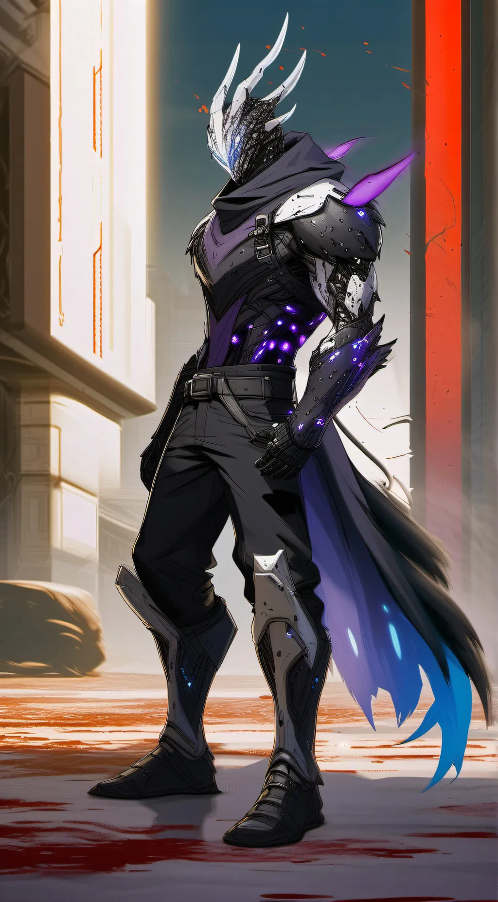 ai character: Velocity background