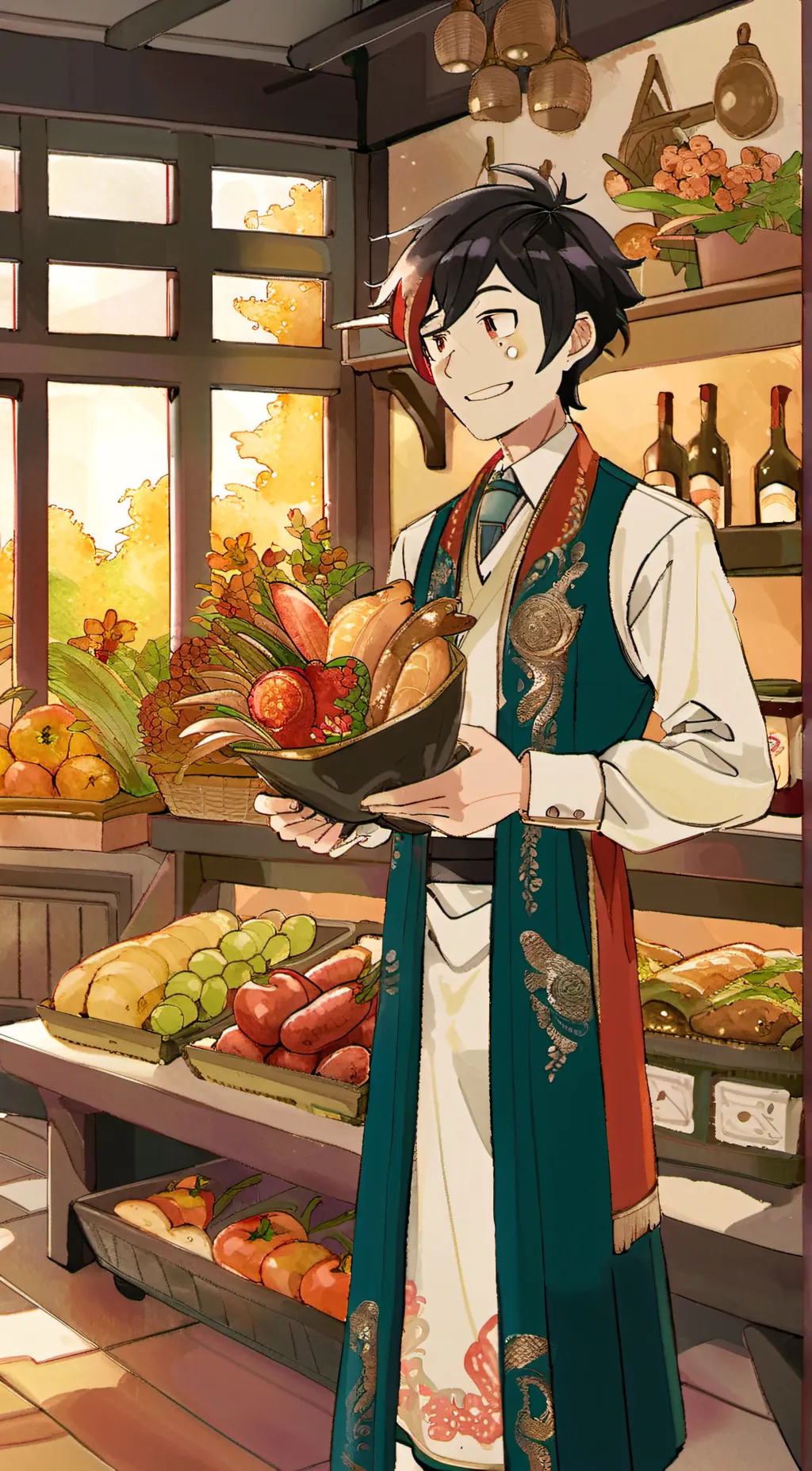 ai character: Kevin (SM) background
