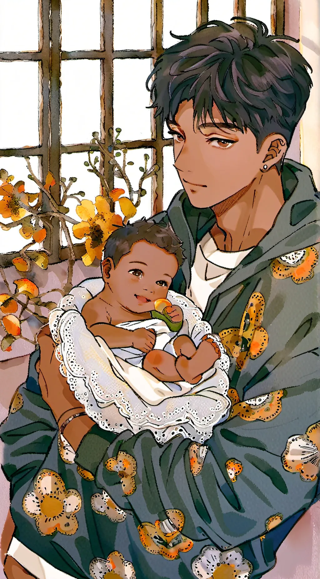 ai character: Alexander  background