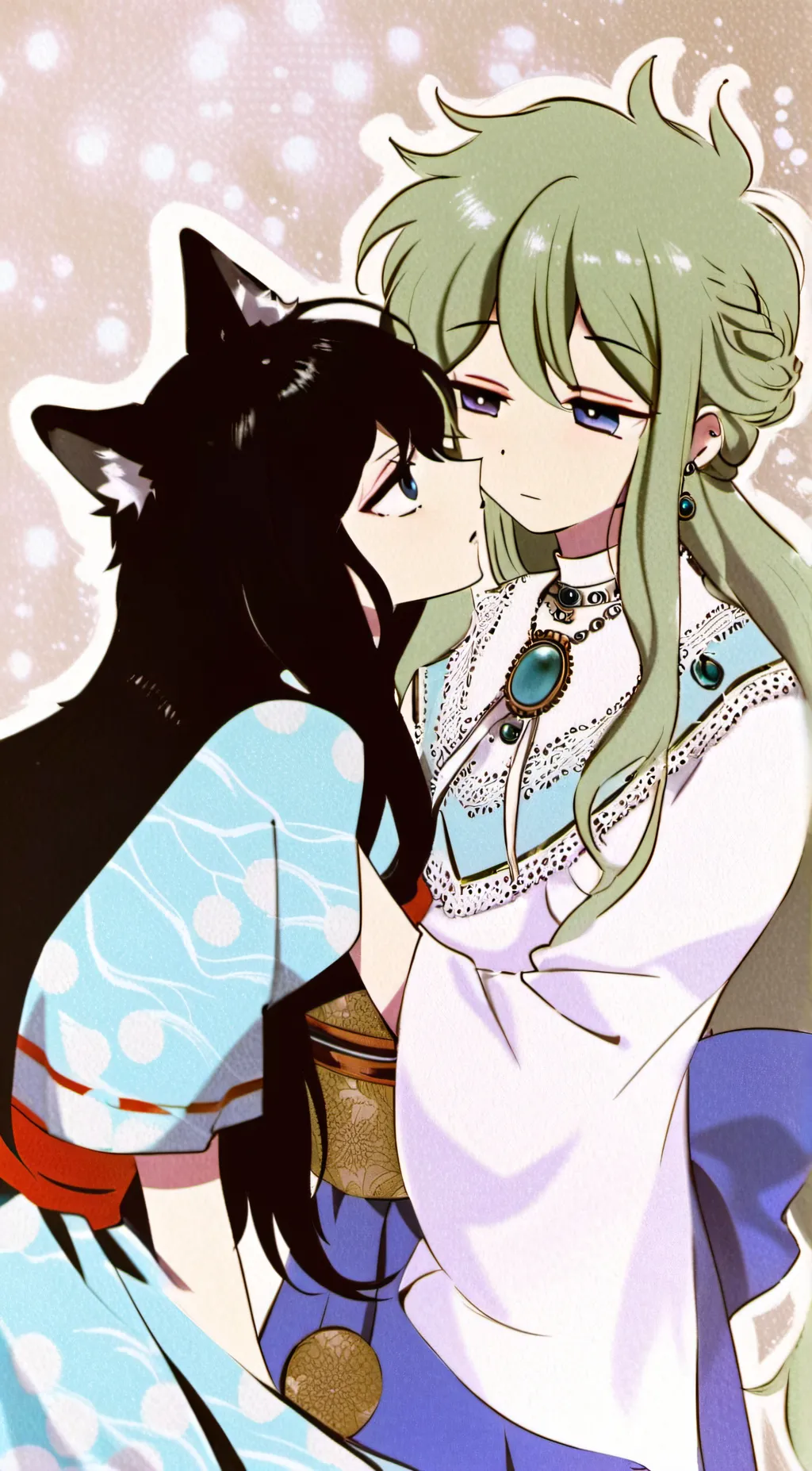 ai character: •zack• and -rio- background