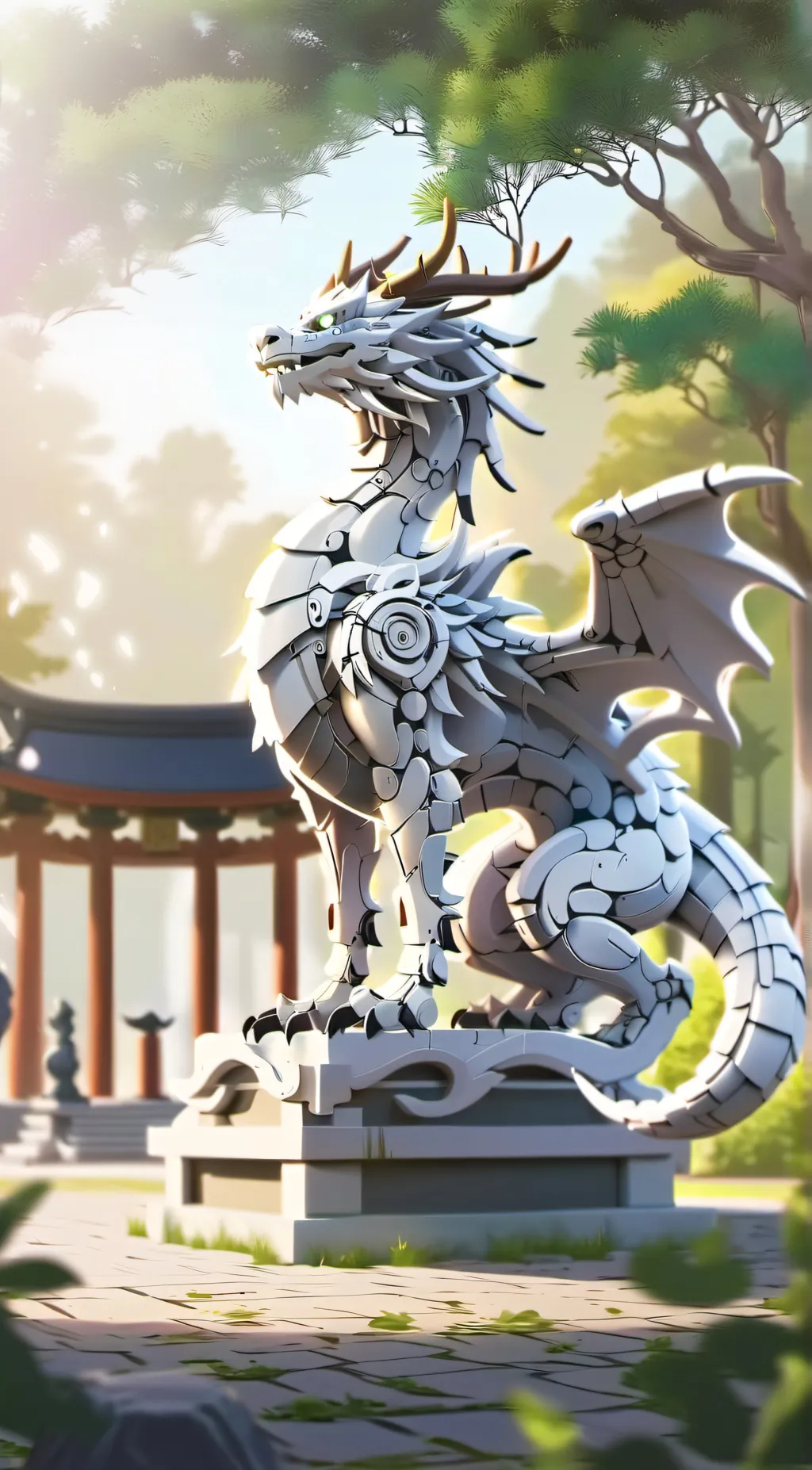 ai character: mr. dragon  background