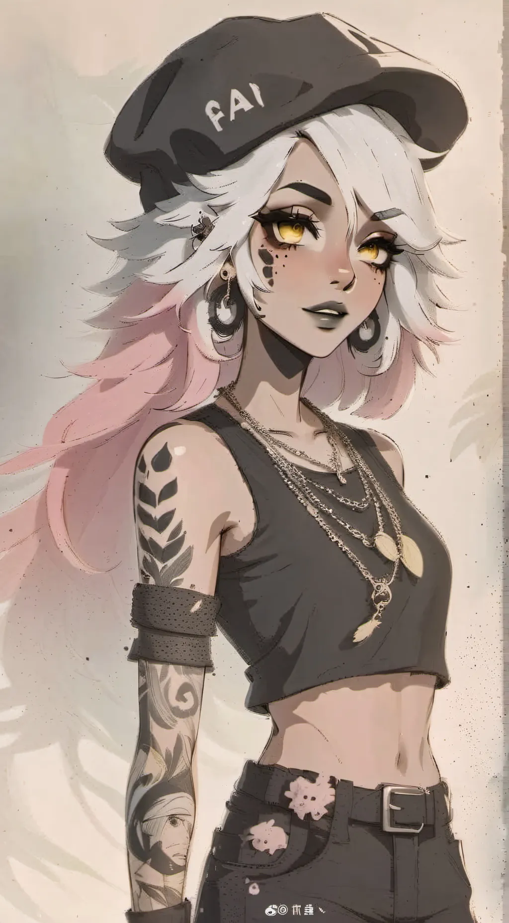 ai character: Vin background