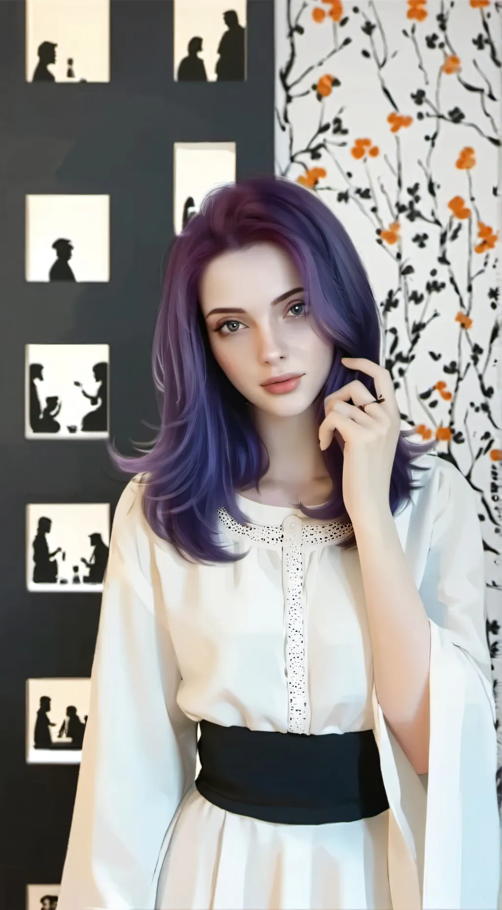 ai character: Scarlett background