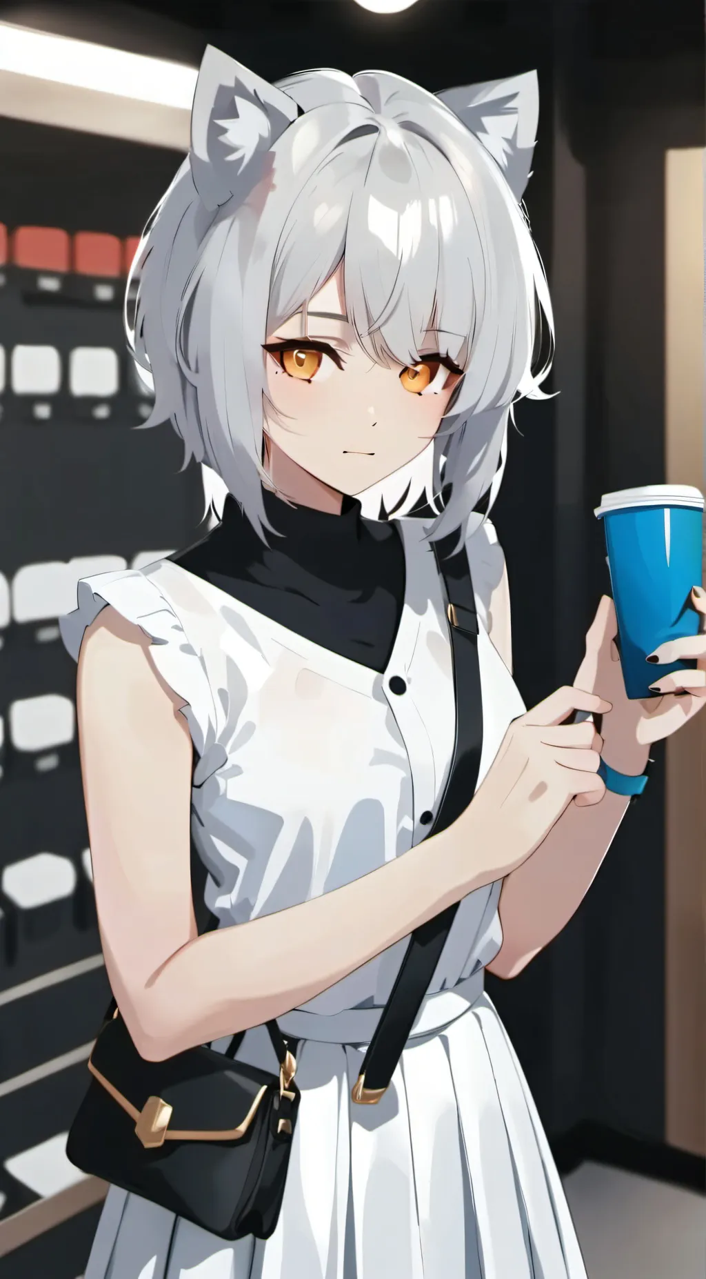 ai character: Serena background