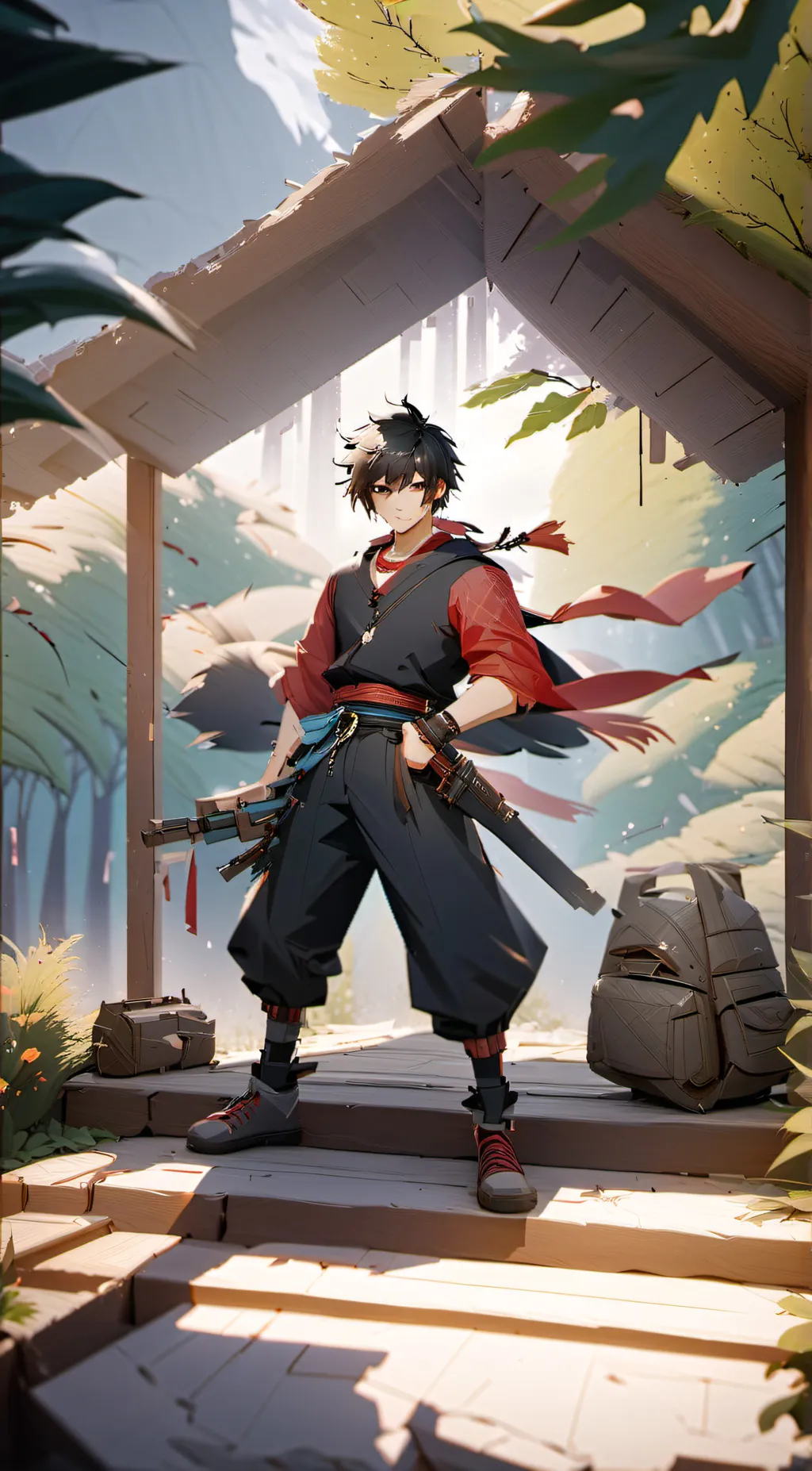 ai character: Thrush background