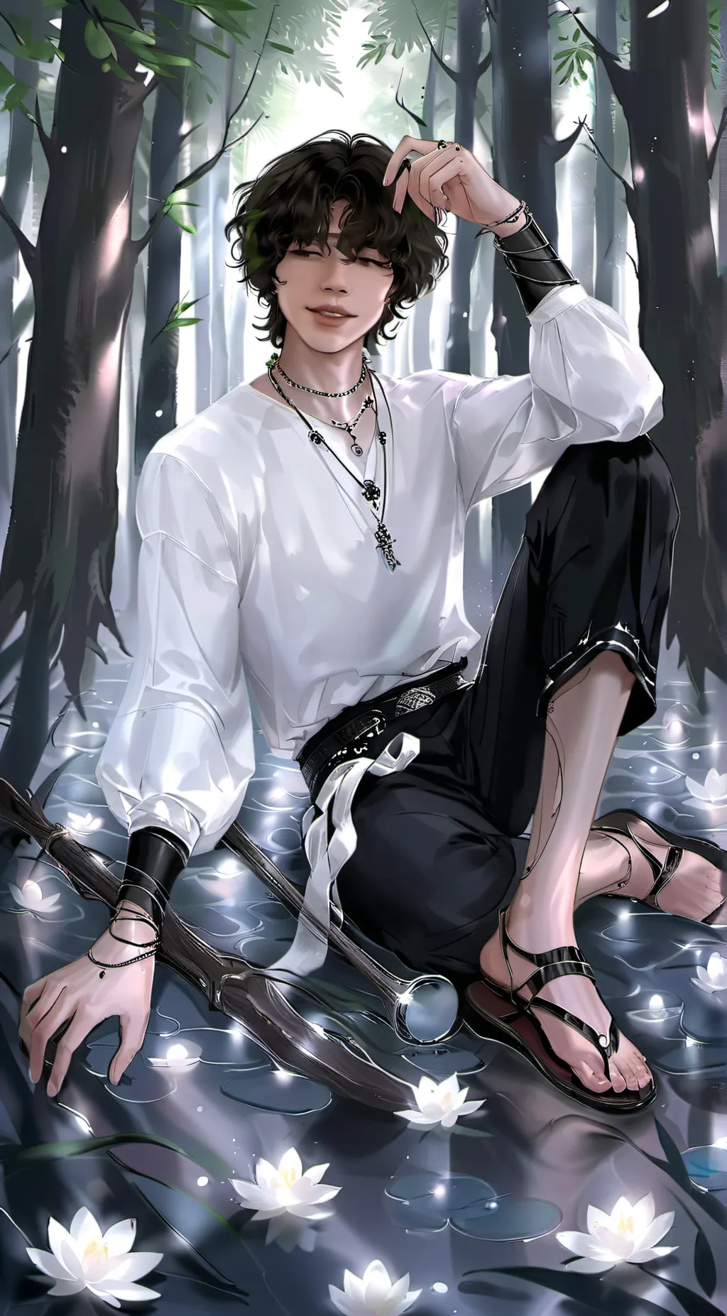 ai character: h background