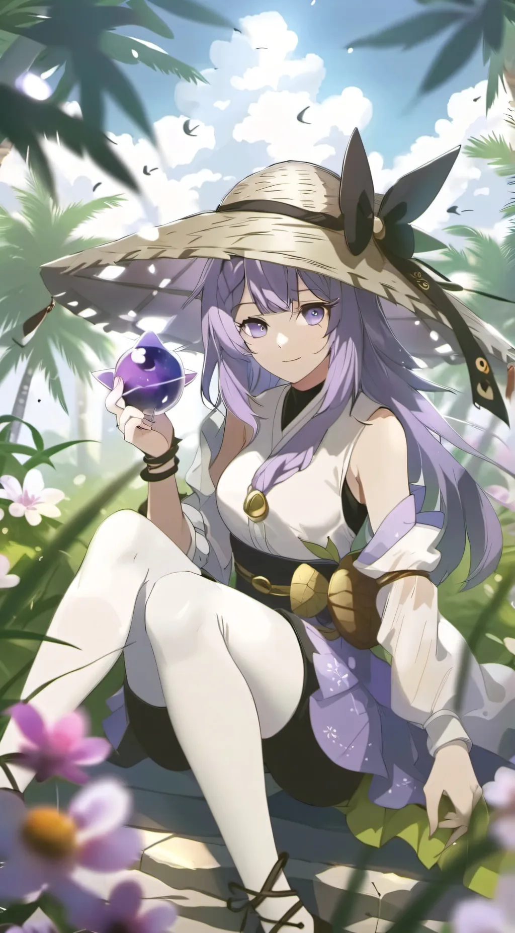 ai character: saki background