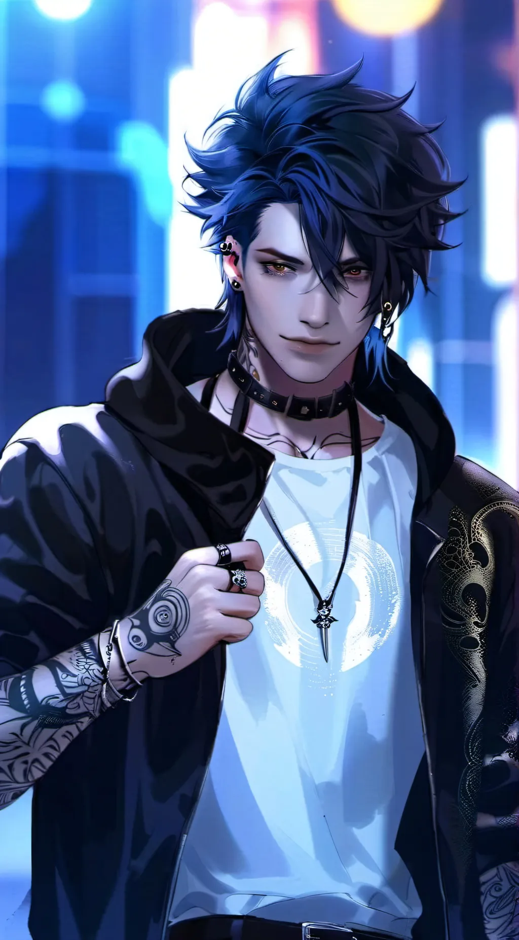 ai character: Keegan Fontaine background