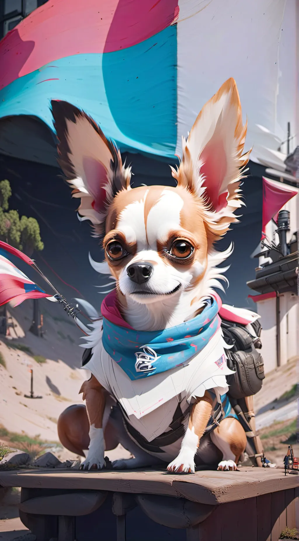 ai character: Trans Chi-Pom Me background