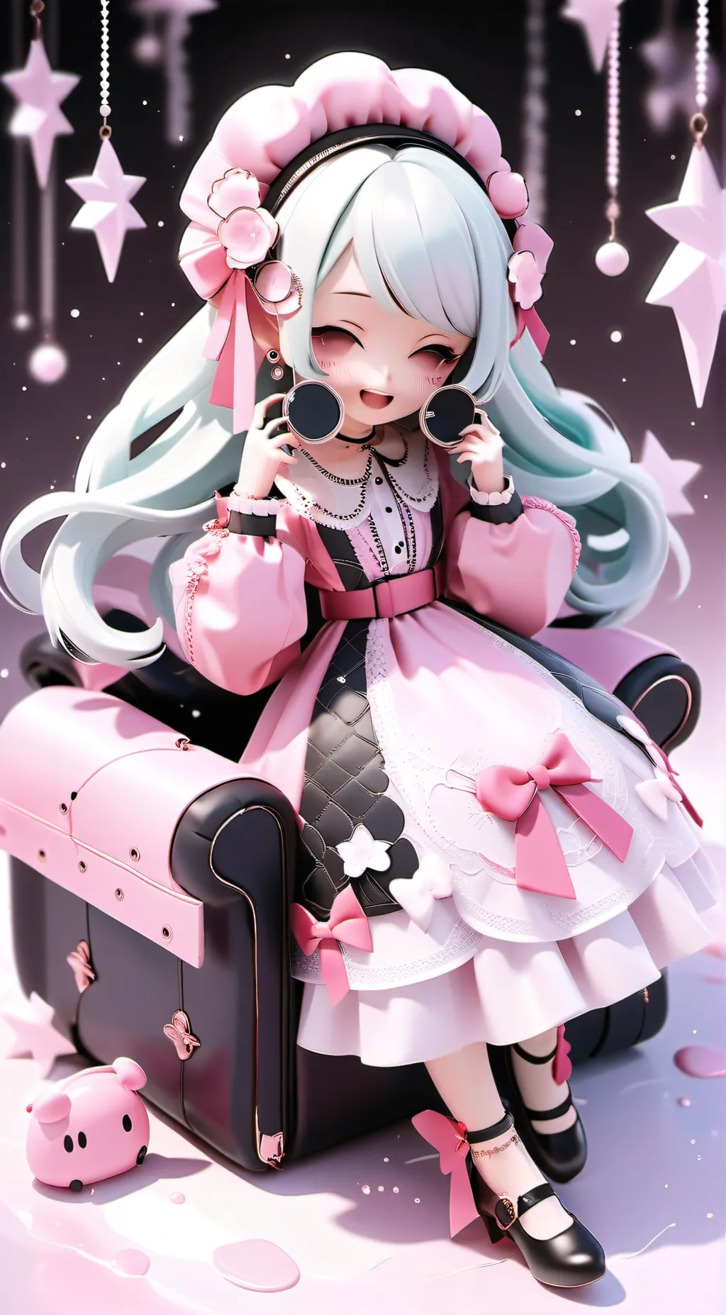 ai character: Ava  background