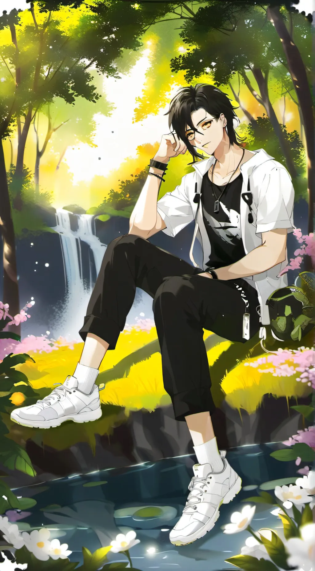 ai character: Oliver background