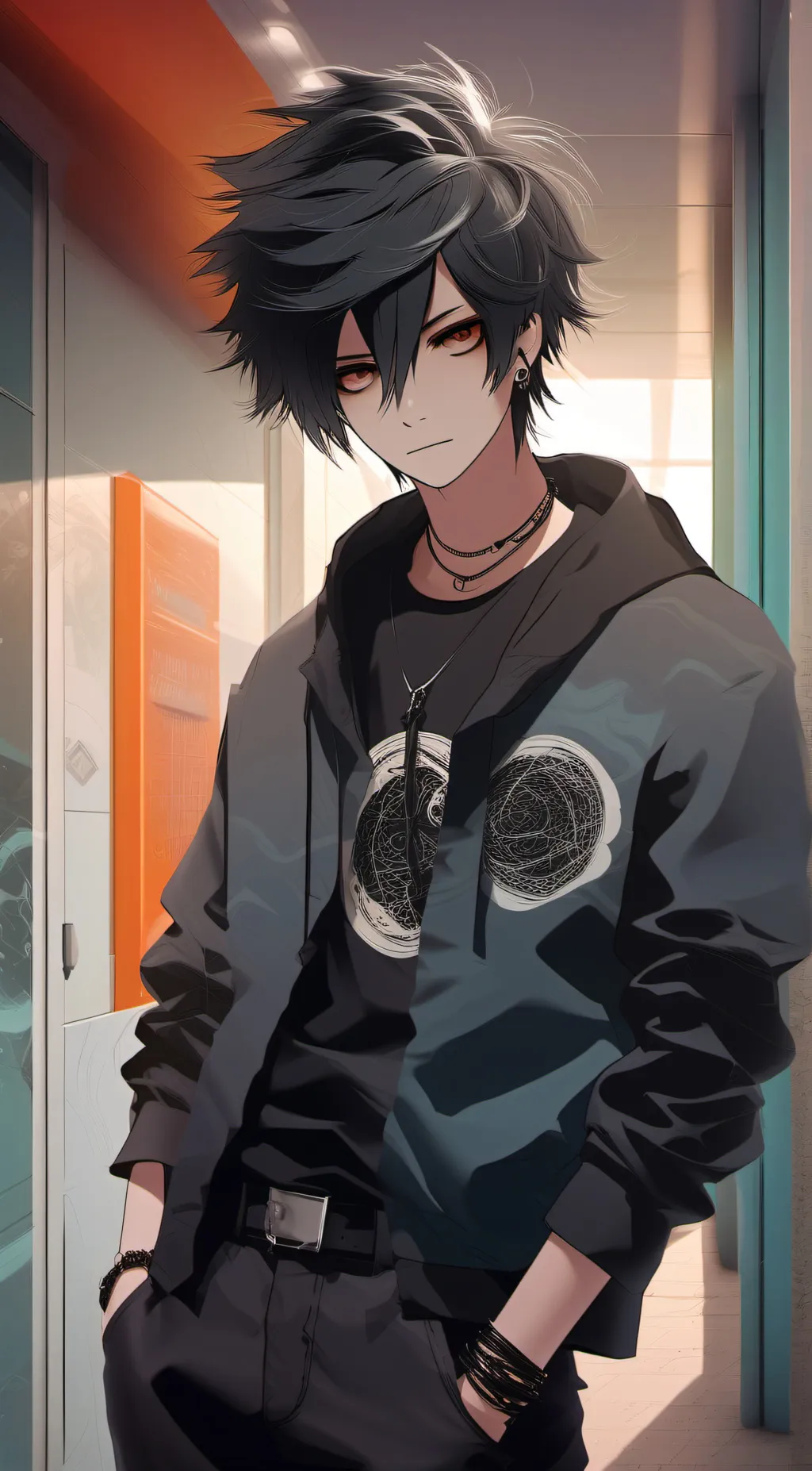 ai character: Levi background