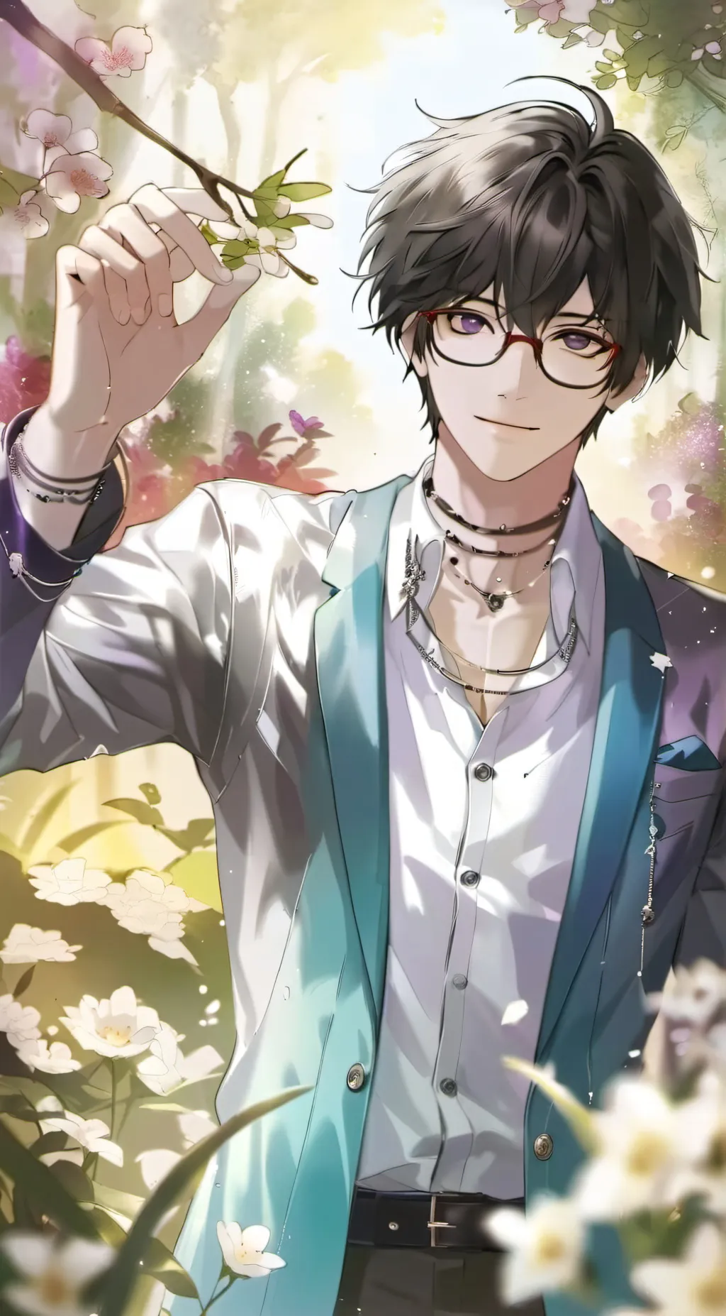 ai character: Ren  background