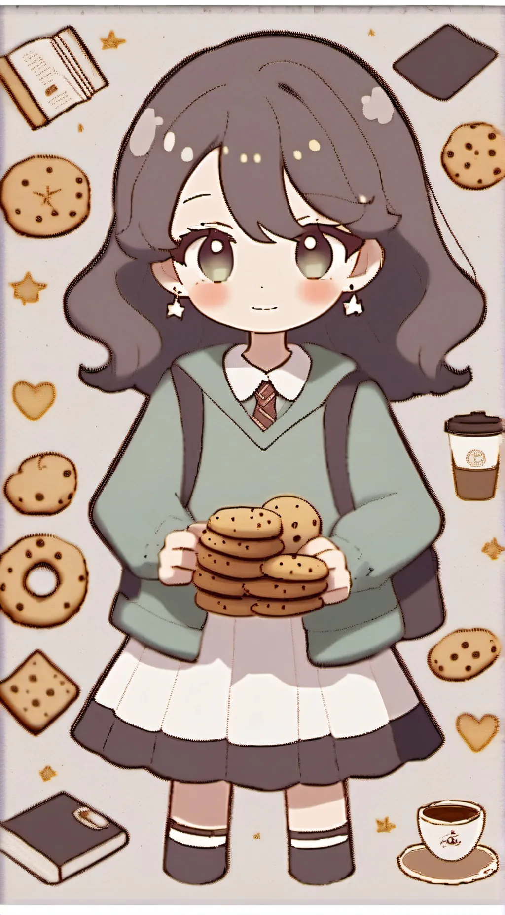 ai character: Hanna background