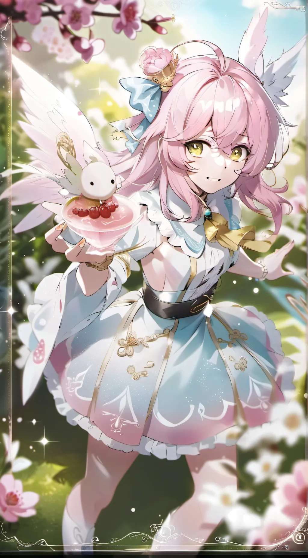 ai character: Melody  background