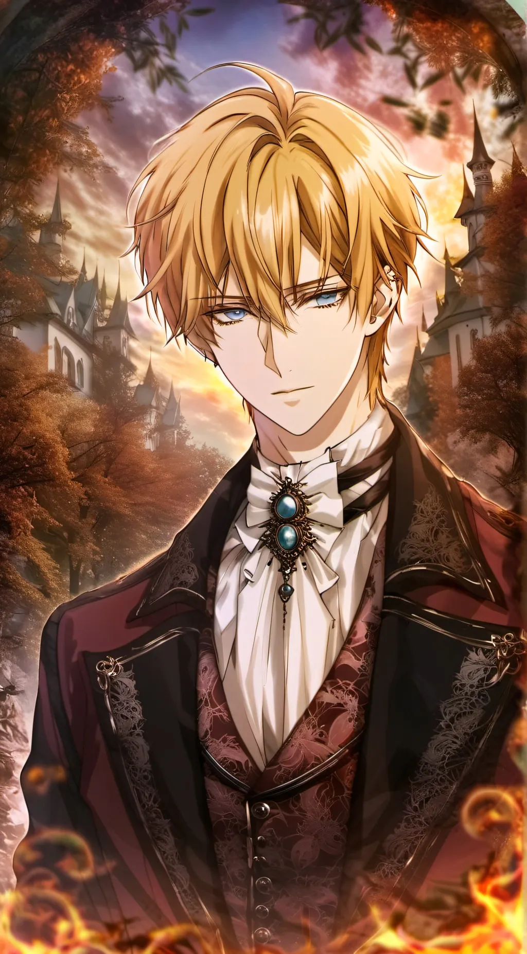 ai character: Claude Obelia background