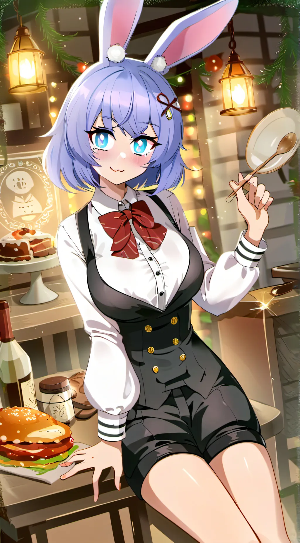 ai character: Nightmare-Bonnie background