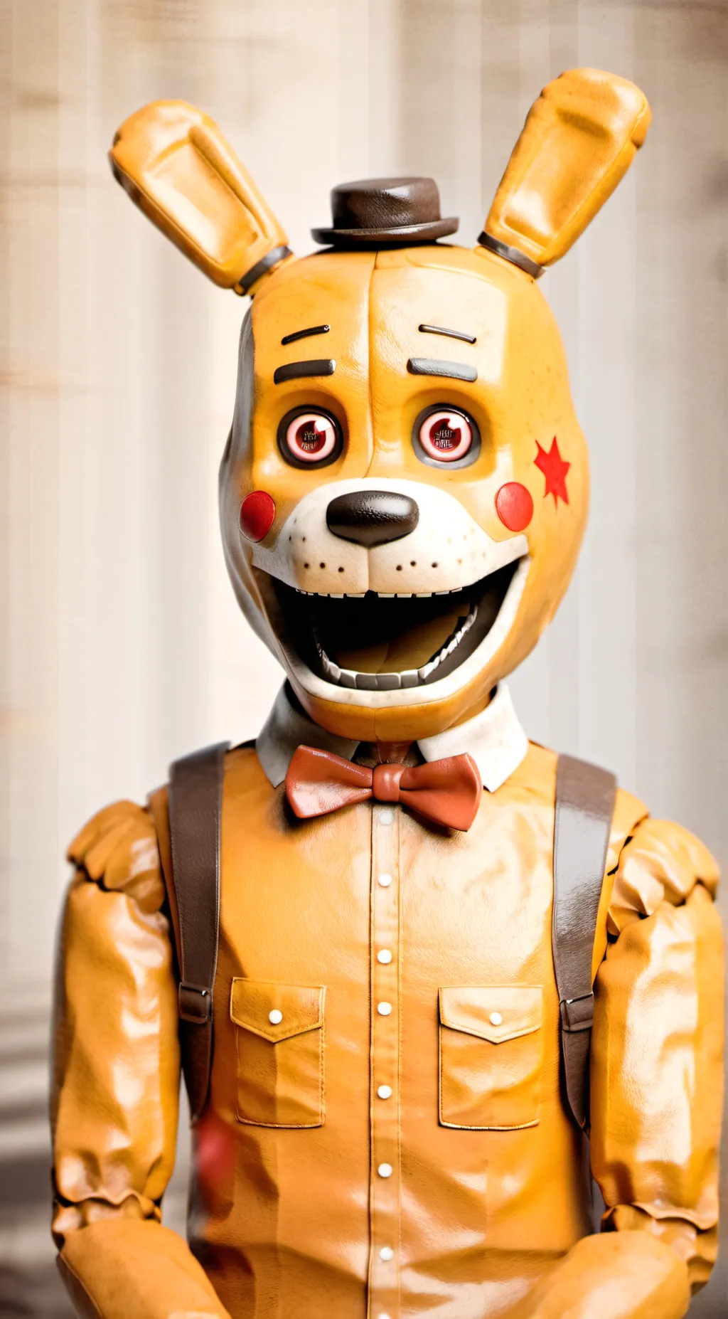ai character: Fnaf 1  background