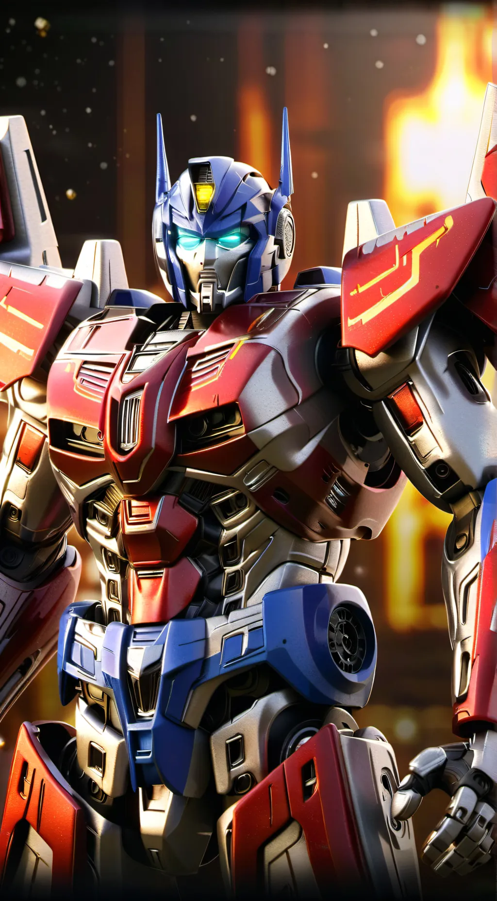 ai character: 4 transformers background
