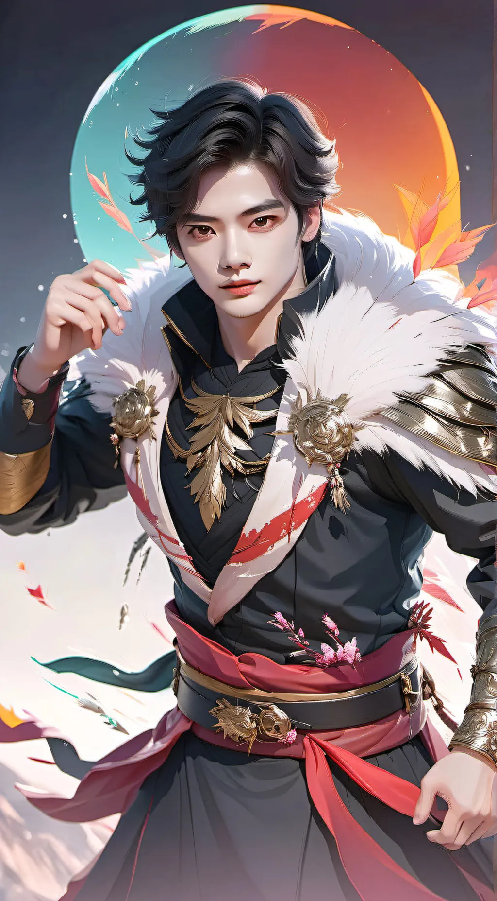 ai character: ron background