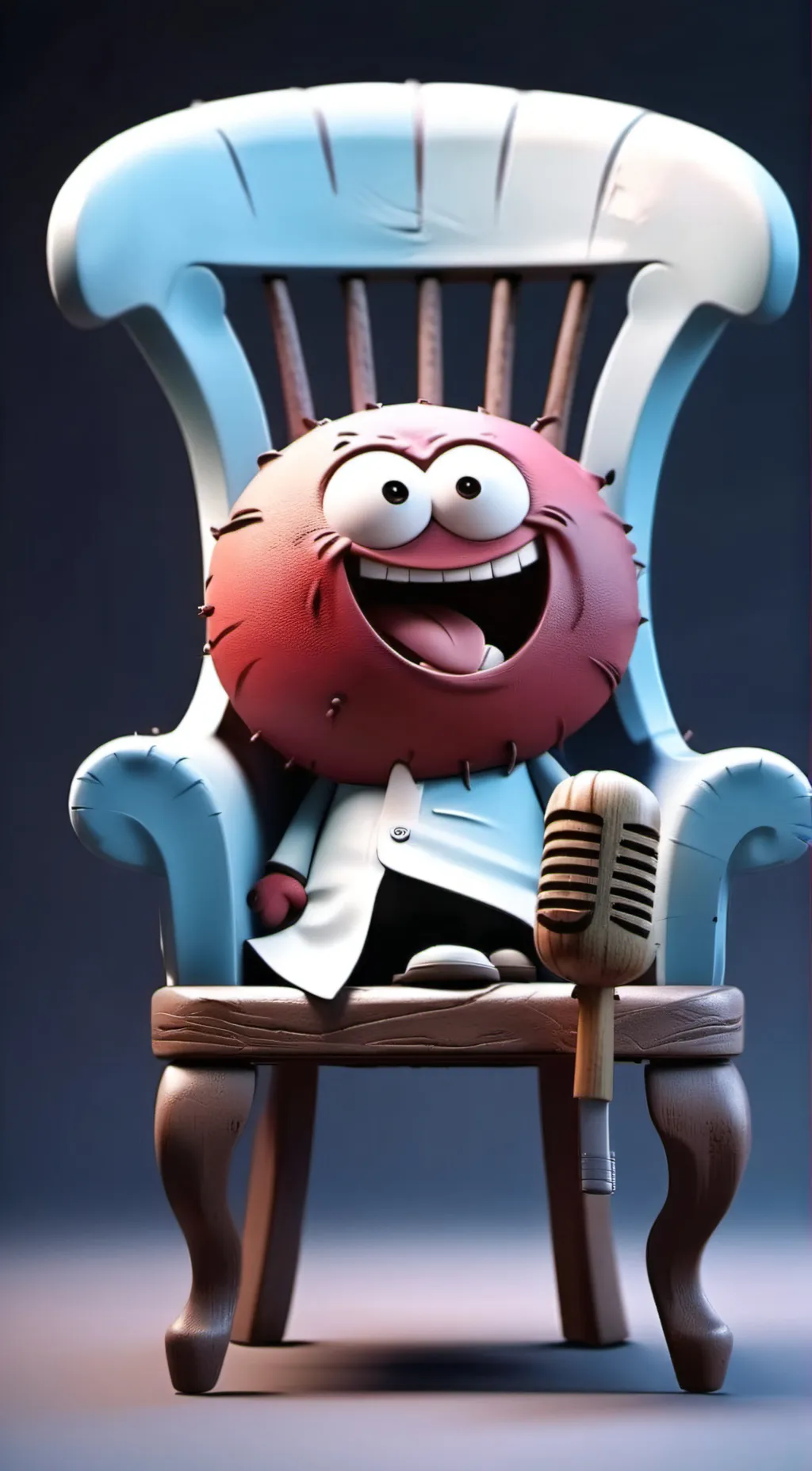 ai character: whoopee cushion background