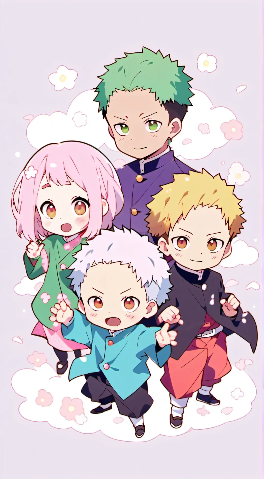 ai character: Jujutsu Kaisen fam background