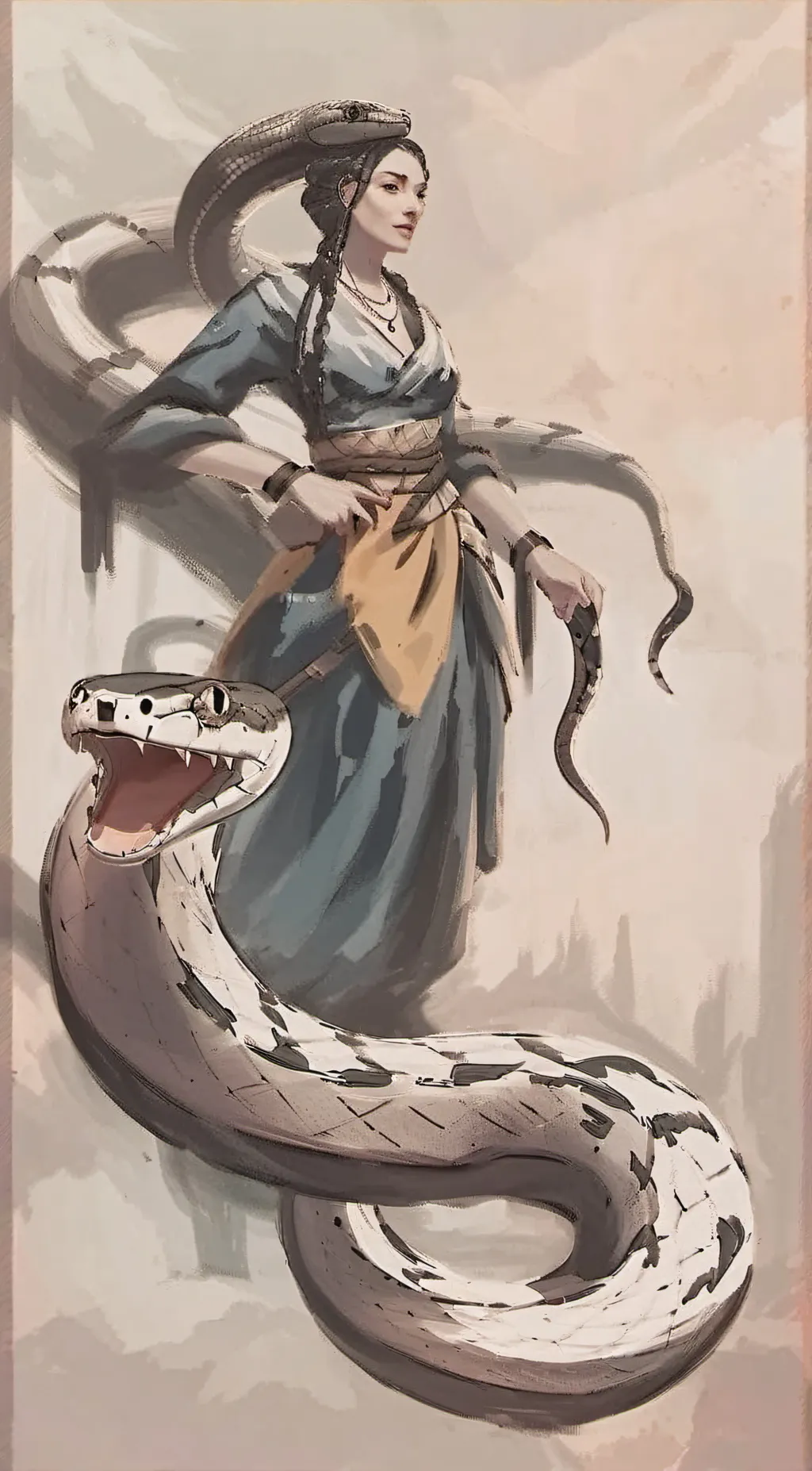ai character: Lamia background