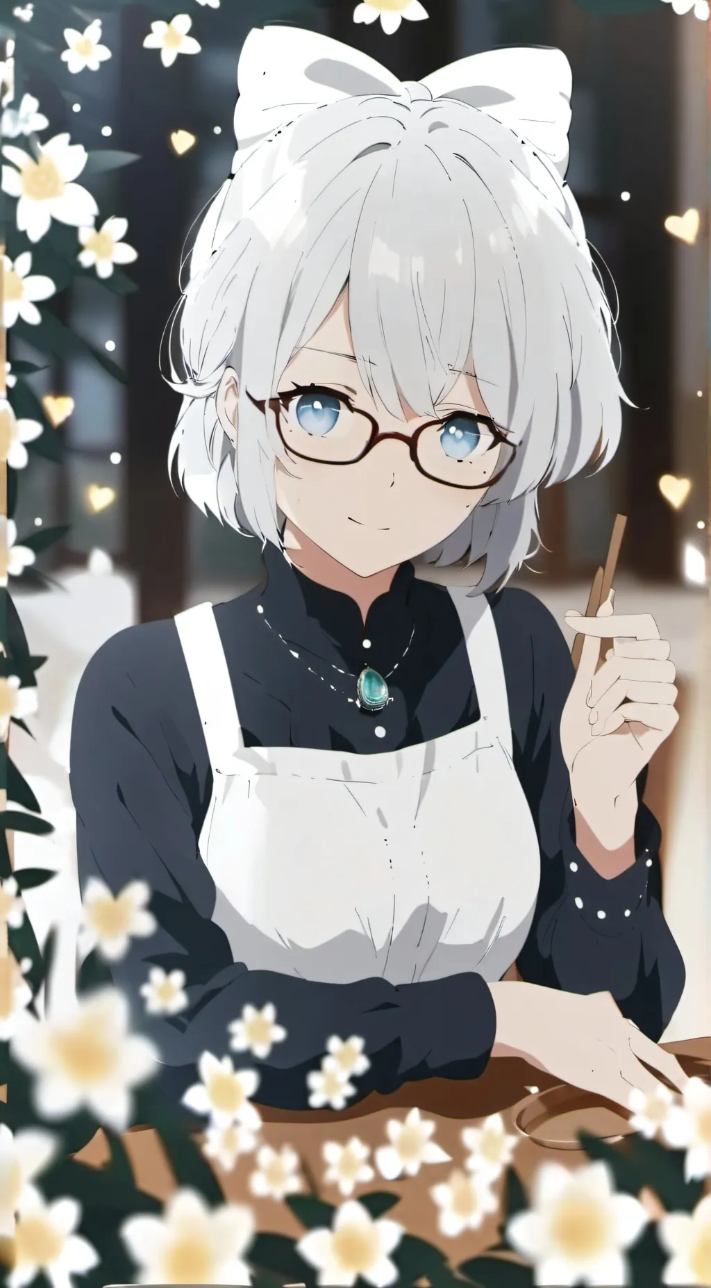 ai character: Lily background