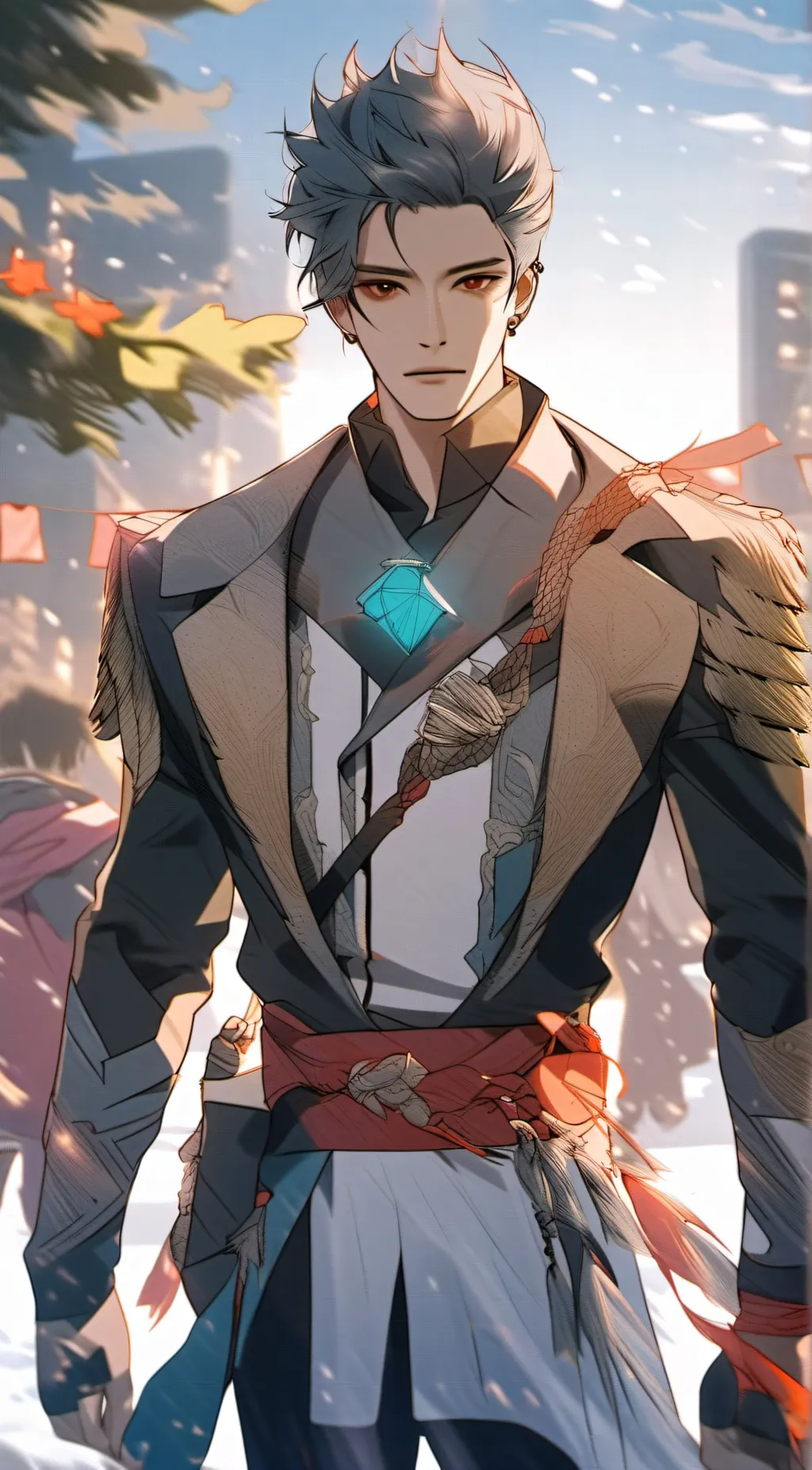 ai character: Elijah  background