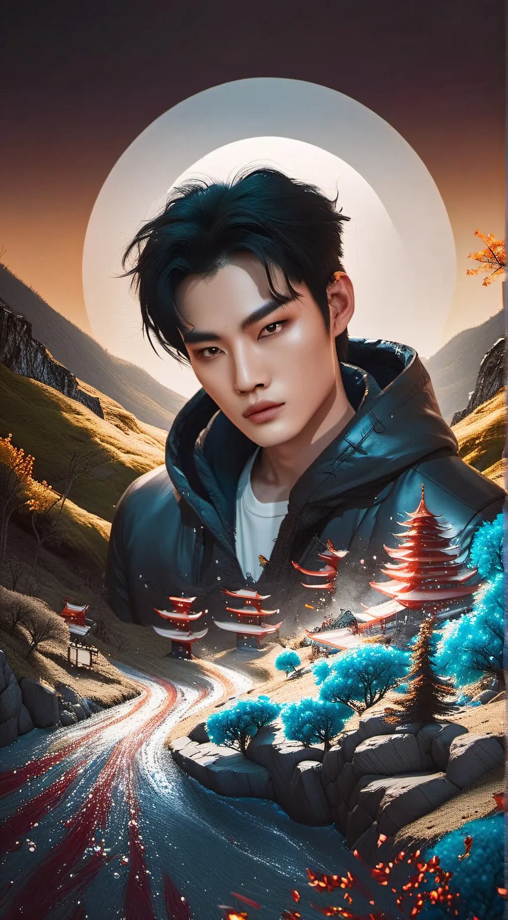 ai character: Myungho background