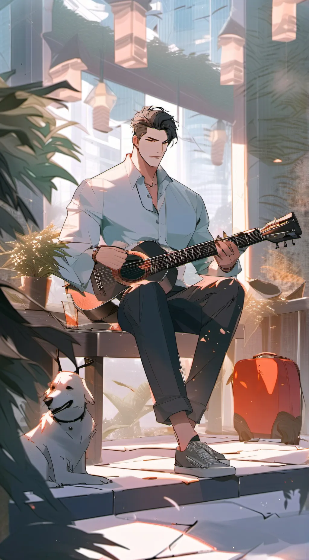 ai character: Roy background