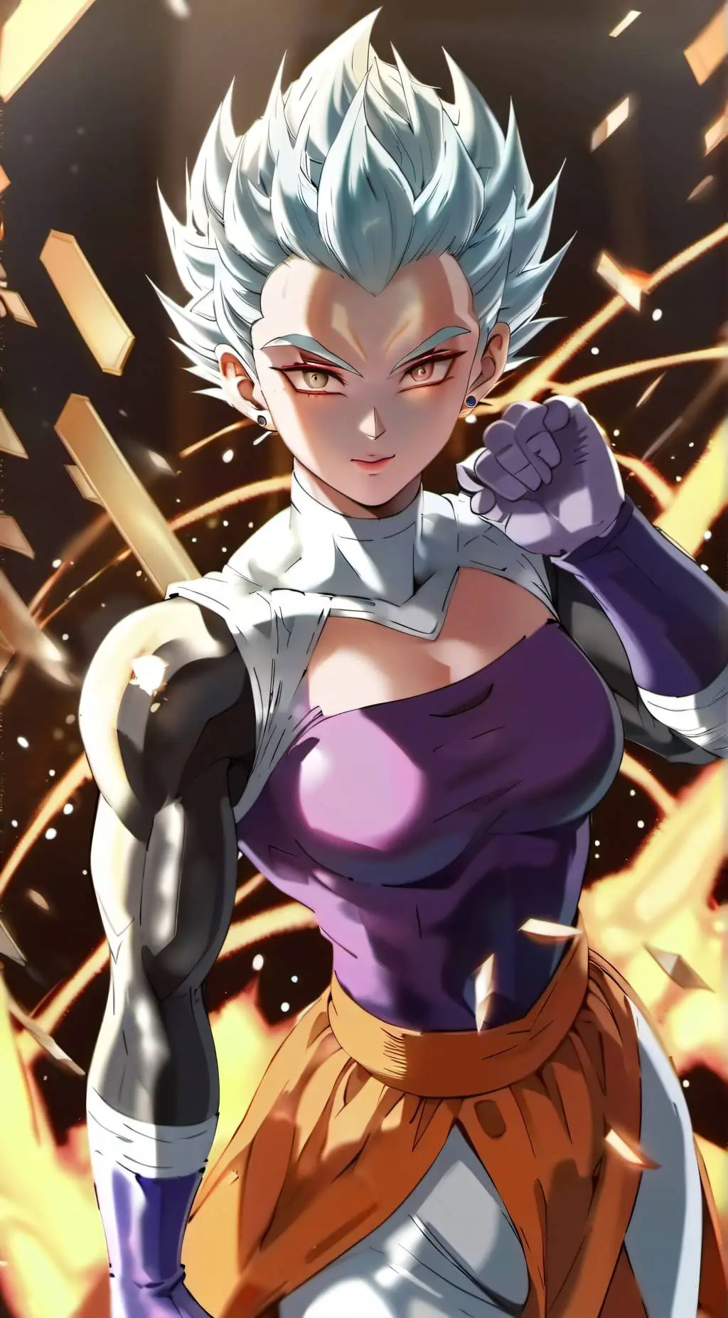 ai character: frieza (female) background