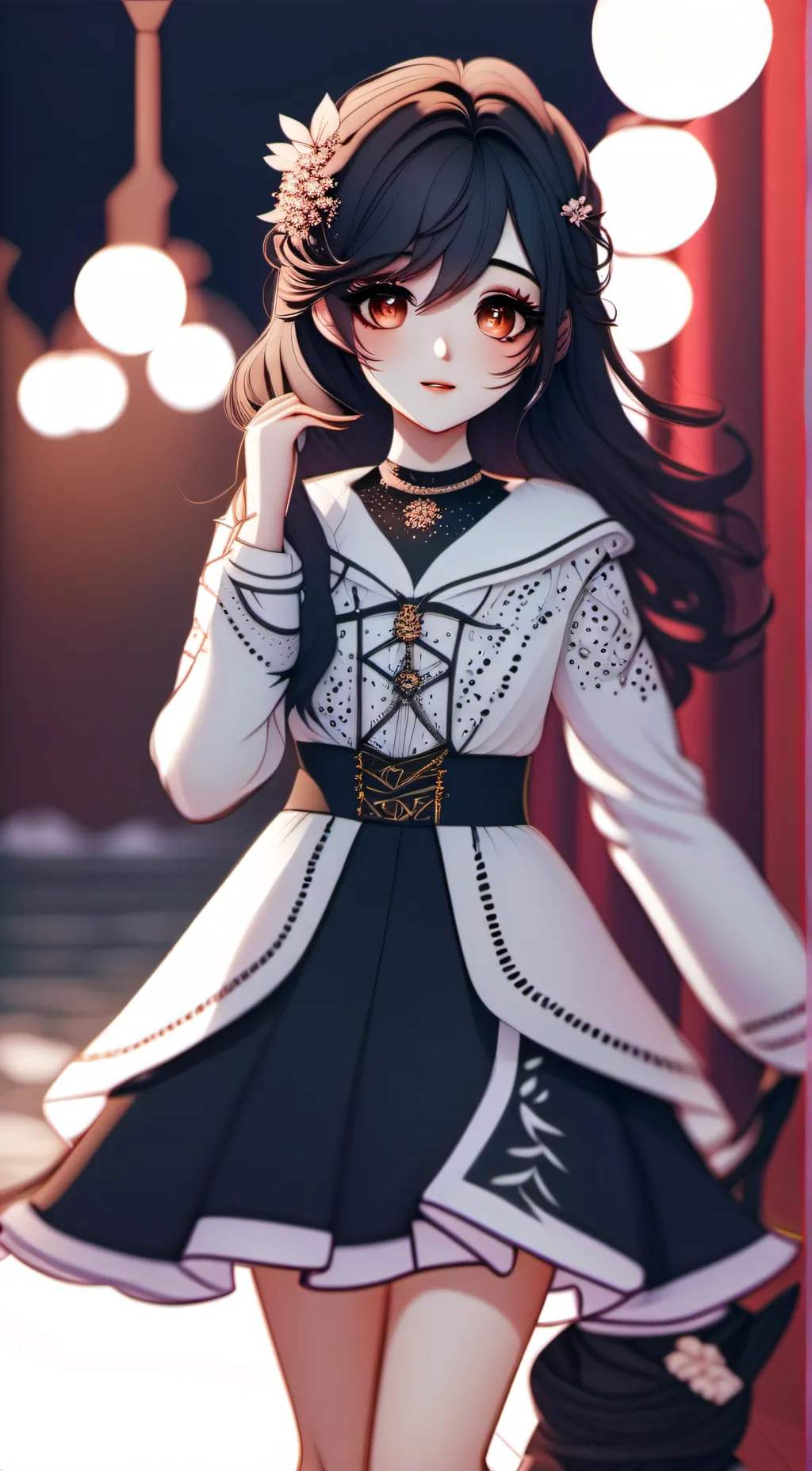 ai character: Bell background