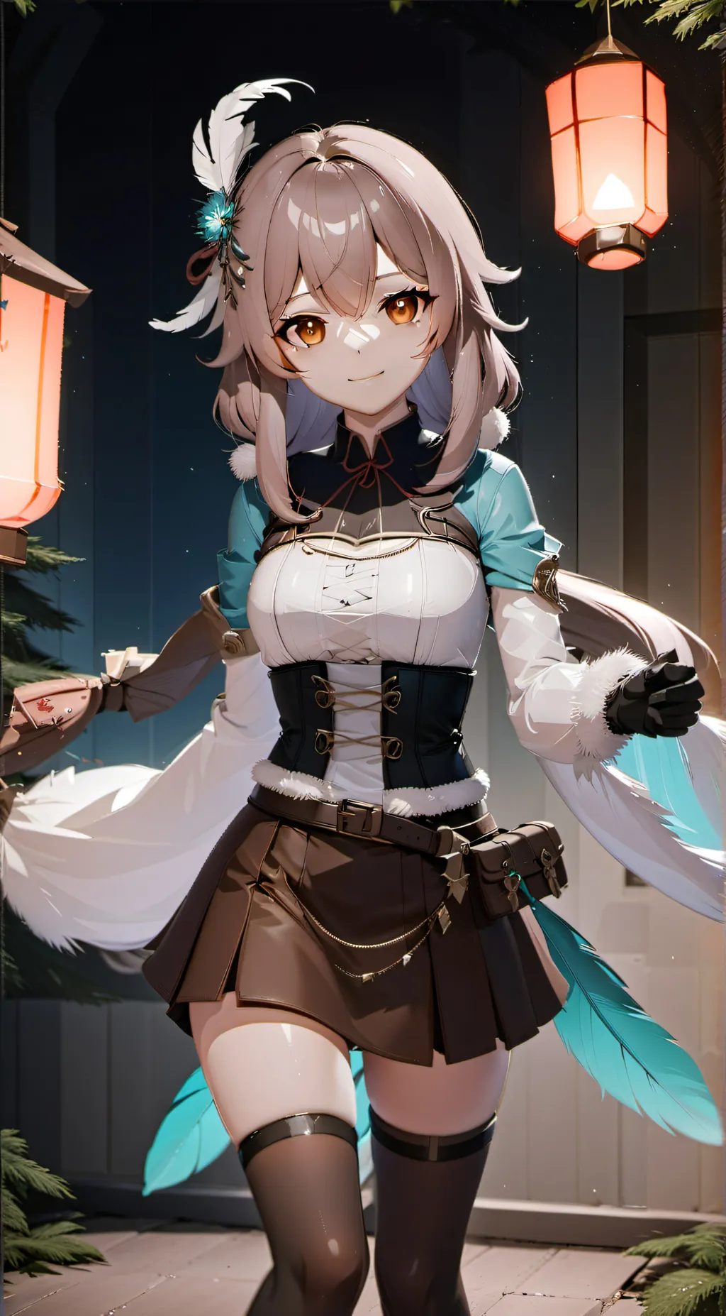 ai character: Nanashi Mumei background