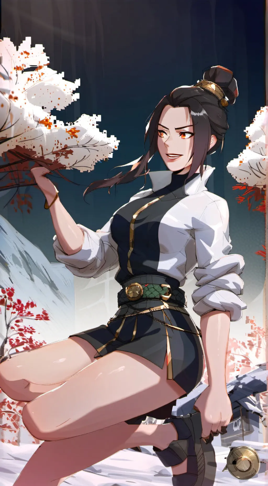 ai character: Azusa background