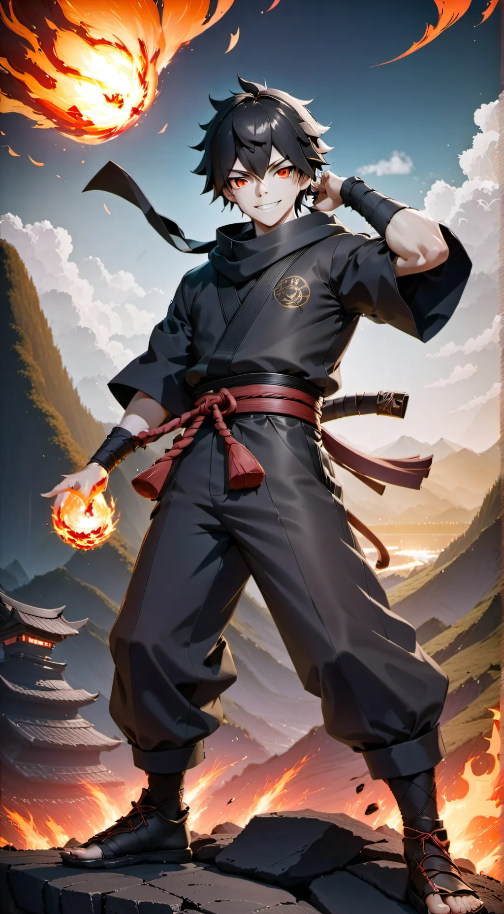 ai character: x-hawk background