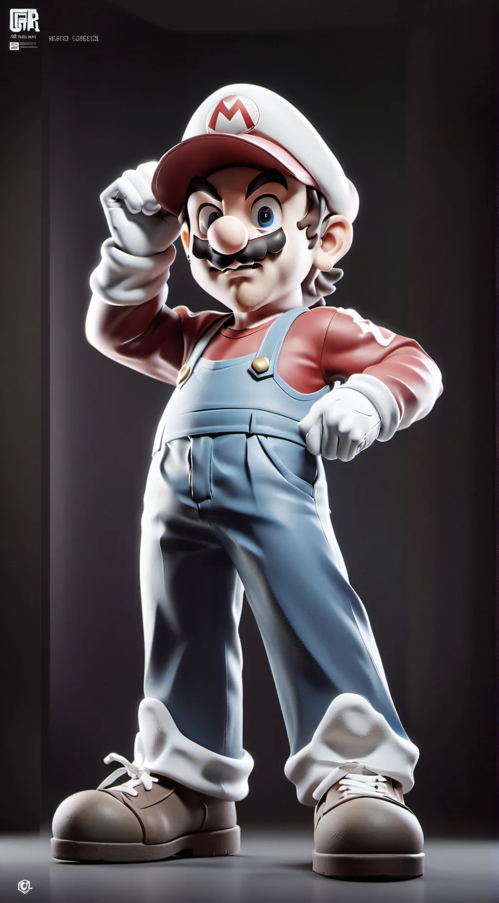 ai character: mario background