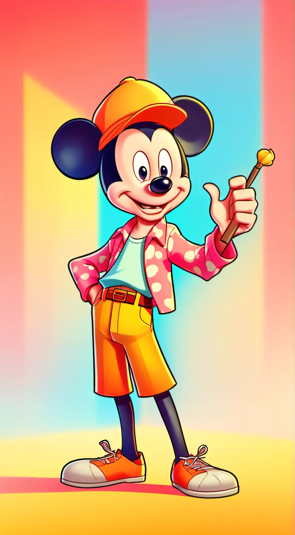 ai character: this guy was made  background