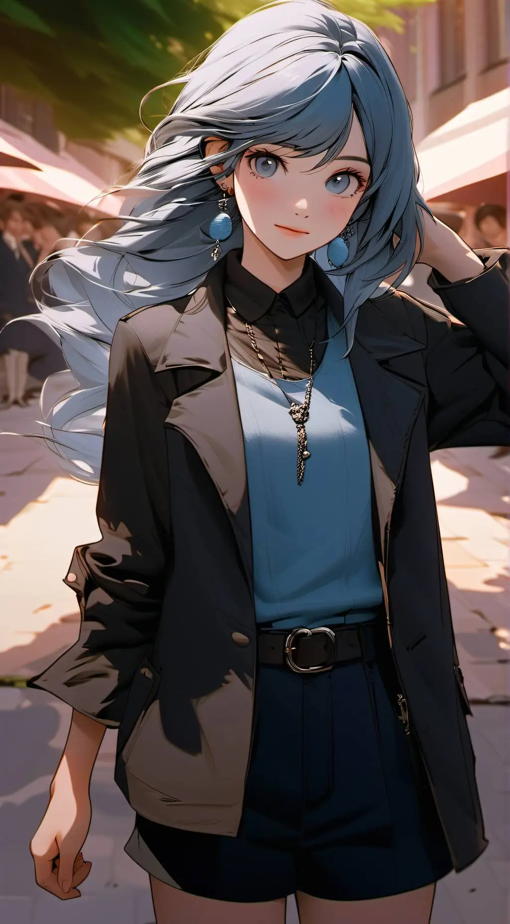 ai character: Shiori background