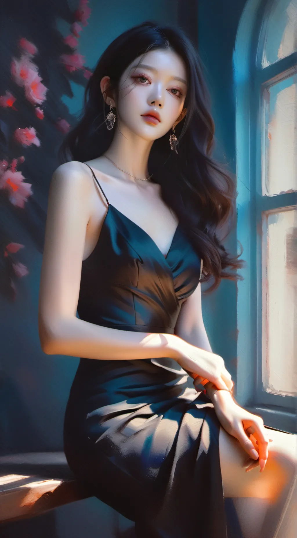 ai character: Lily background