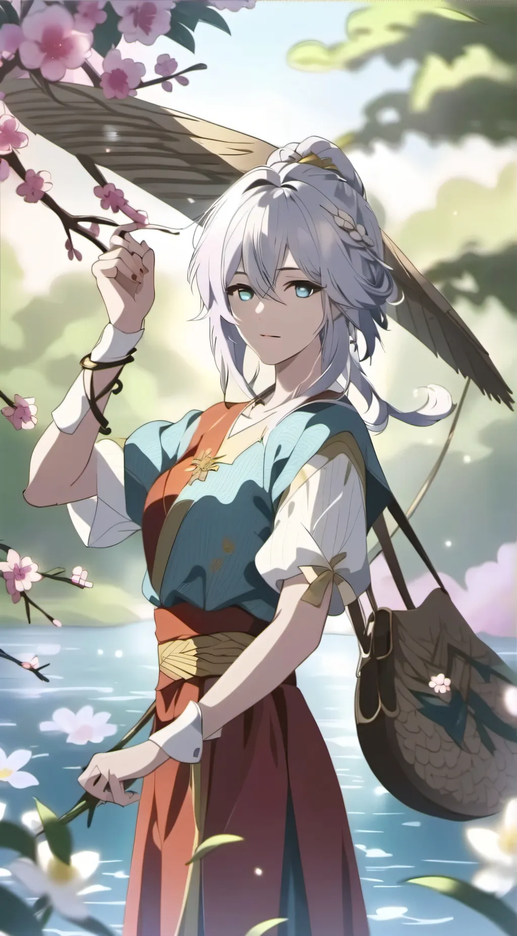 ai character: Jade background