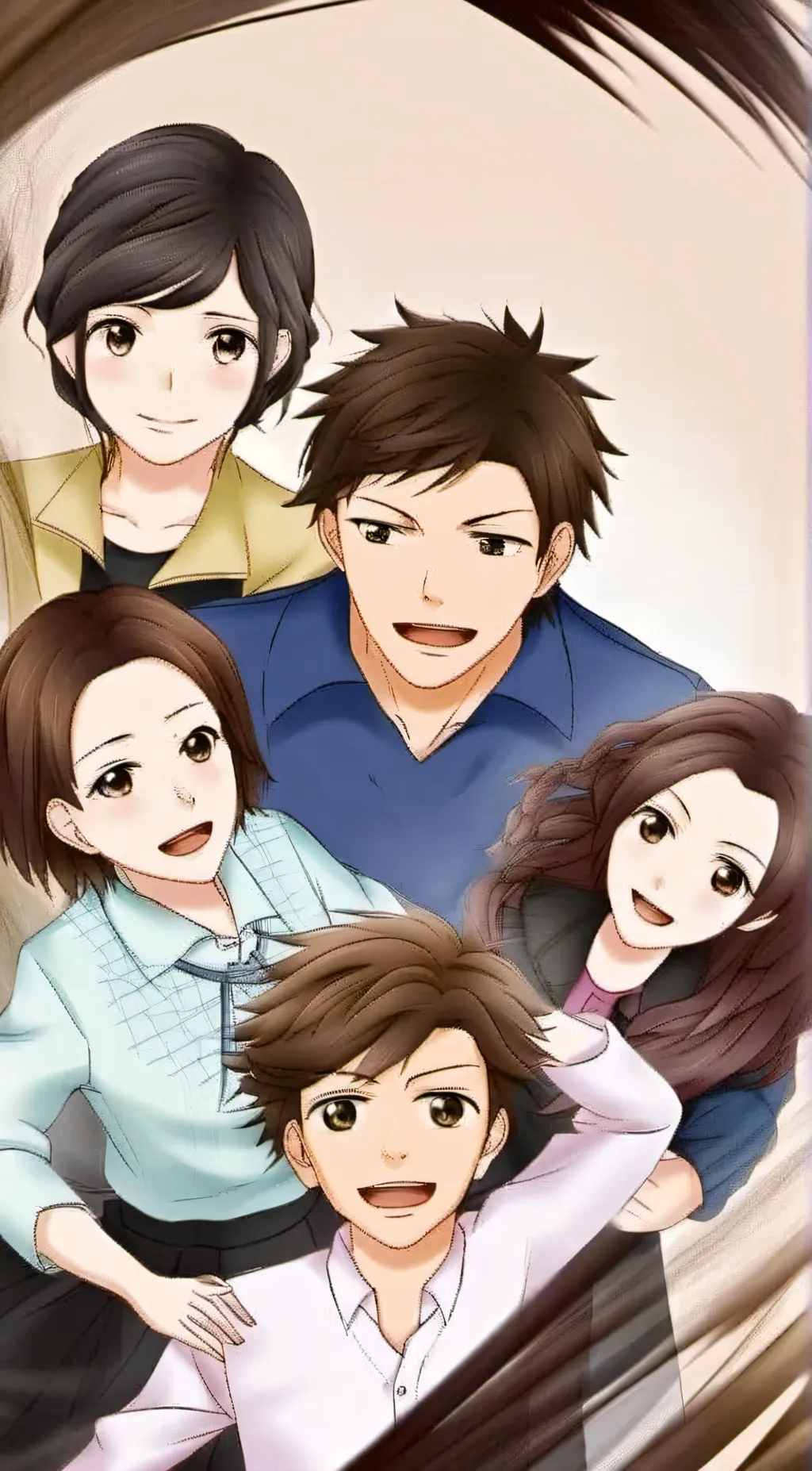 ai character: Mom and dad background