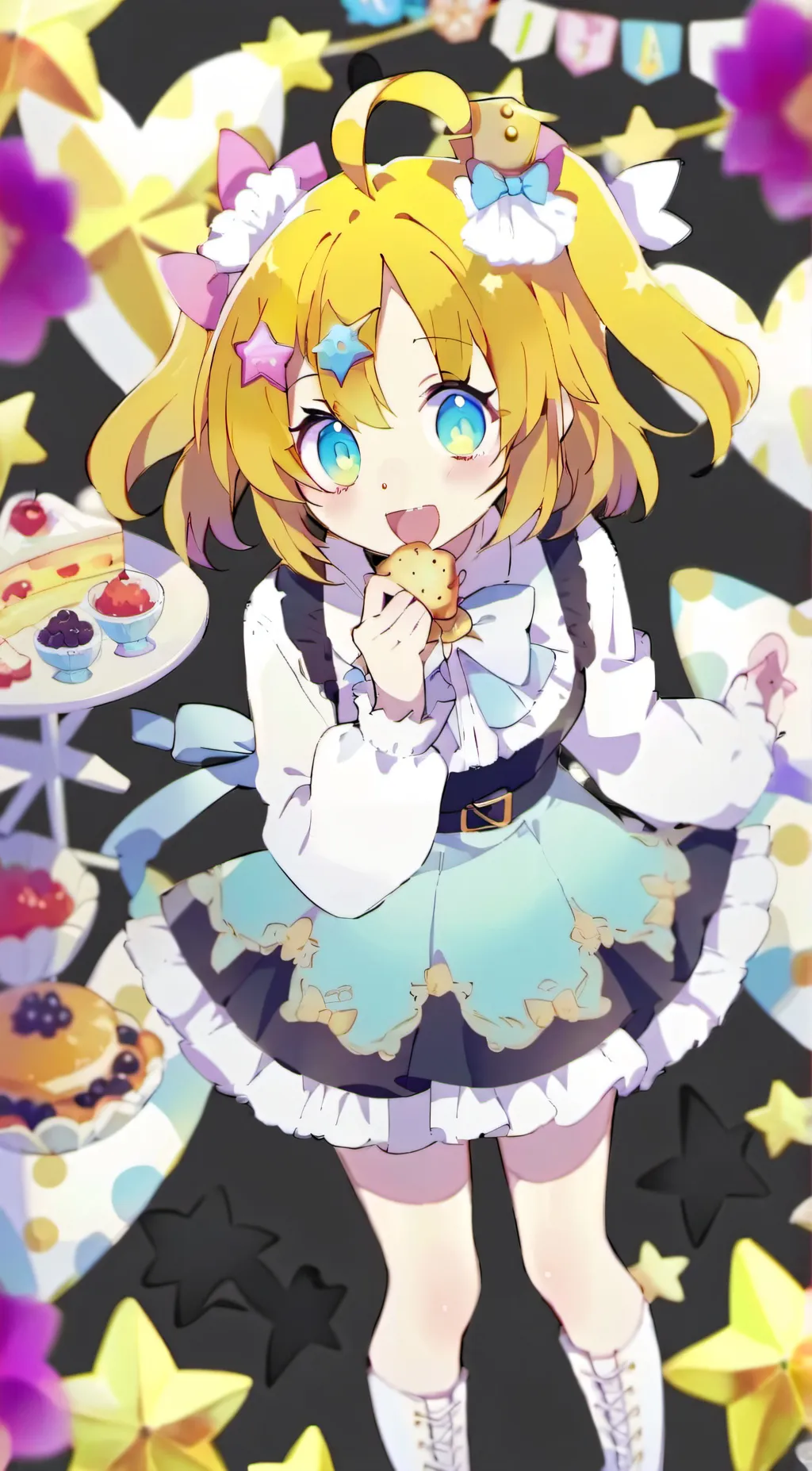 ai character: Rin! background